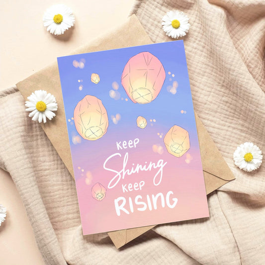 Keep Shining - Greeting Card