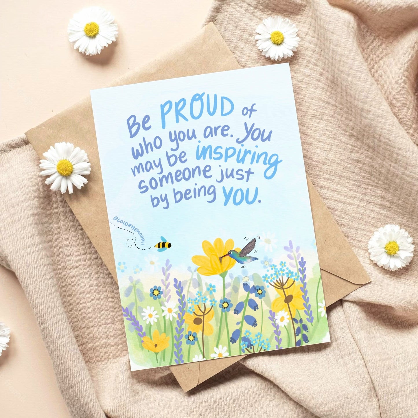 Be Proud - Greeting Card