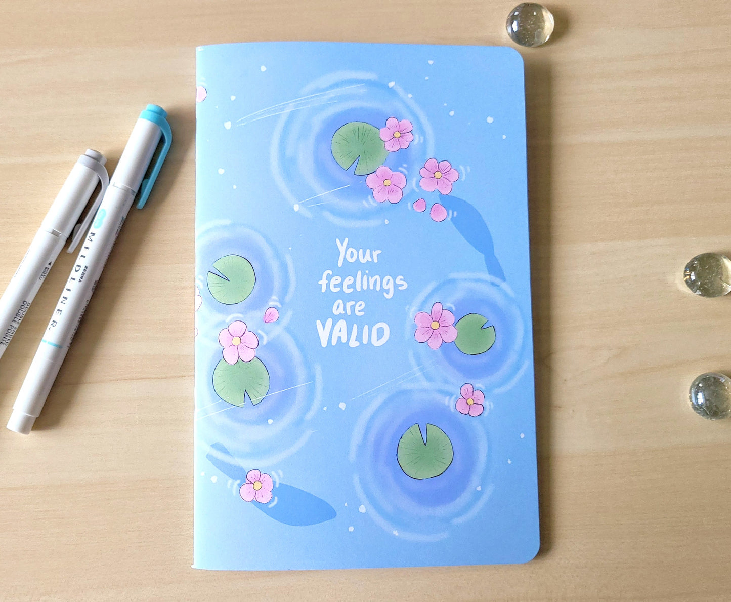 A5 Blank Dotted Journal Notebook