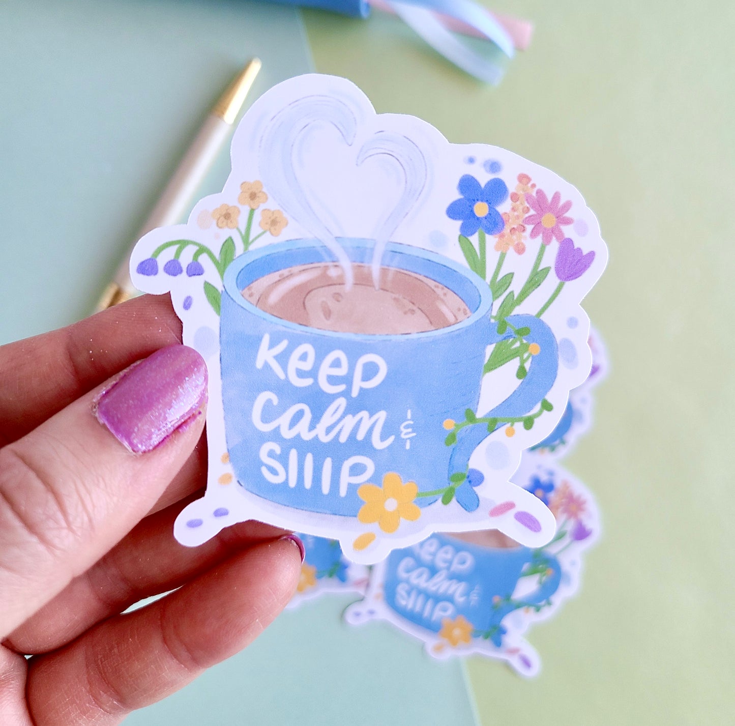 Keep Calm and Siip - Sticker