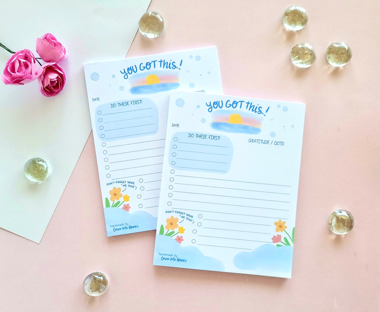 Daily To Do List Notepad - You Got This!